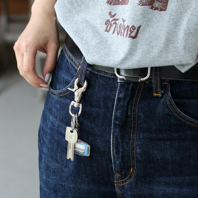 キーホルダー キーリング カラビナ 鍵 シルバー シンプル BUFF バフ Silver Snap | ブランド登録なし | 04