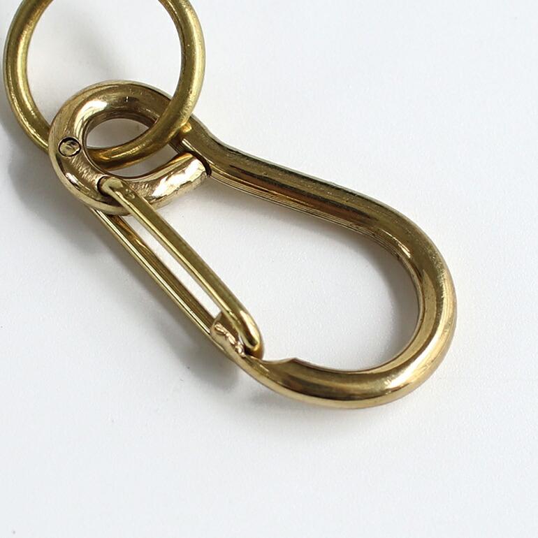 キーホルダー キーリング カラビナ ゴールド シンプル BUFF バフ Carabiner Key Ring Gold | ブランド登録なし | 02