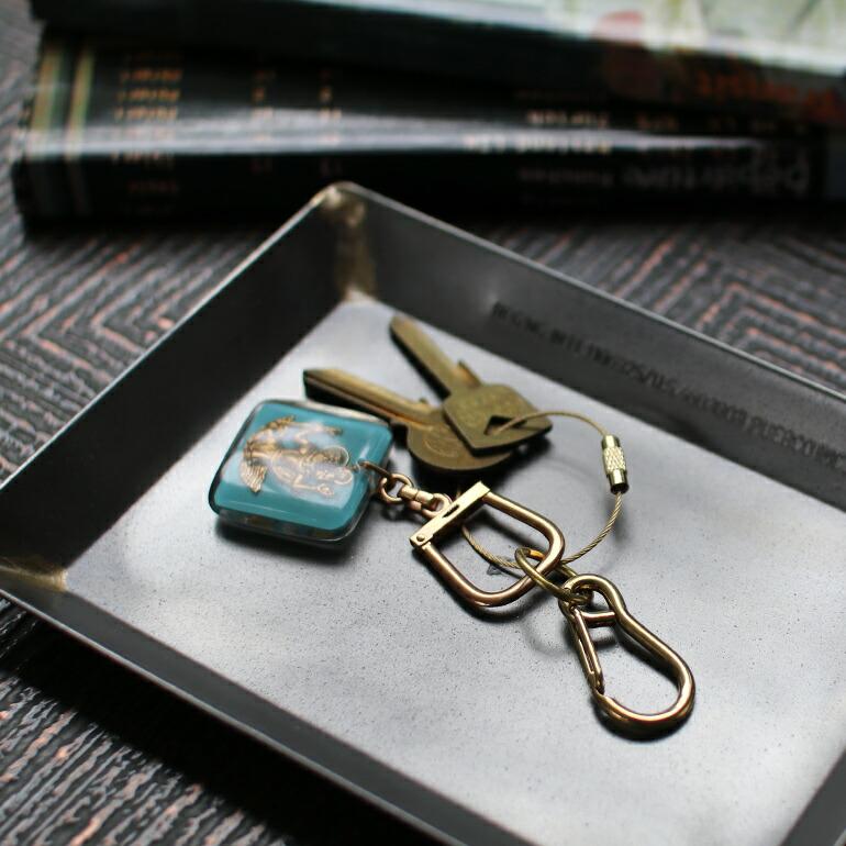 キーホルダー キーリング カラビナ ゴールド シンプル BUFF バフ Carabiner Key Ring Gold | ブランド登録なし | 05