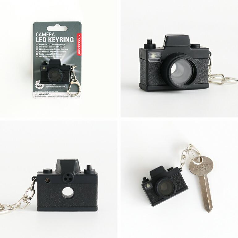 キーホルダー おしゃれ カメラ 音 光る KIKKERLAND キッカーランド Noisy Key Light "Camera" | KIKKERLAND | 01