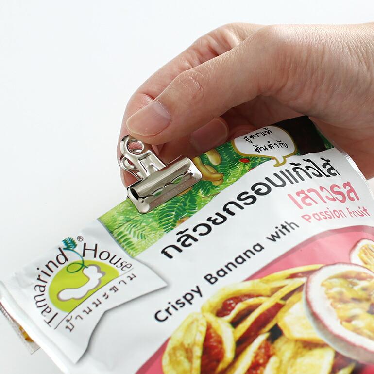 クリップ 目玉クリップ 文房具 シルバー シンプル ブルドッグクランプ Sサイズ 事務用品 食品保存 袋 | ブランド登録なし | 03