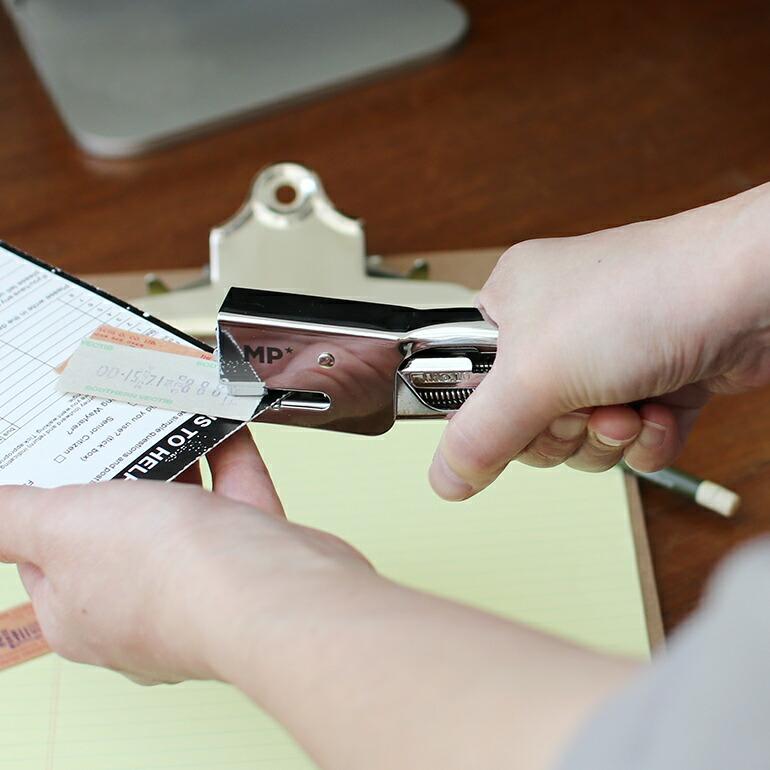 ホッチキス ステープラー シルバー スペイン 針付属 No.10サイズ MAIN PAPER  メインペーパー ミニプライヤーステープラー | ブランド登録なし | 06