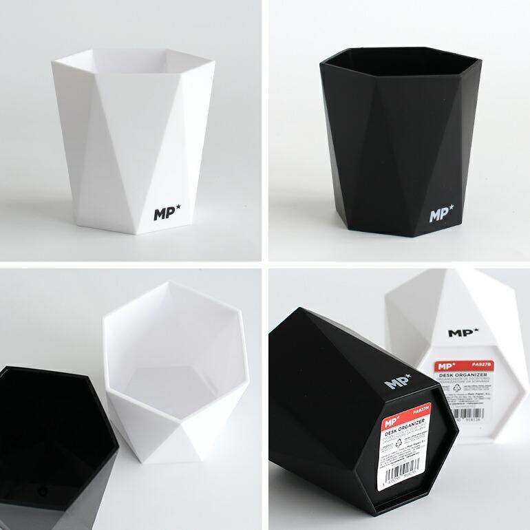 ペン立て ペンスタンド 小物入れ おしゃれ シンプル スペイン モノトーン 樹脂 MAIN PAPER  メインペーパー 多面カットペンホルダー | ブランド登録なし | 04