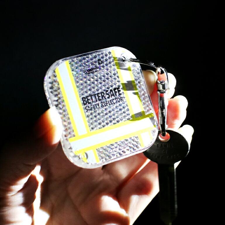 キーホルダー リフレクター 反射板 フィンランド 反射性能2倍 ANAHEIM アナハイム Doom Reflector Vest リフレクターベスト |  | 06