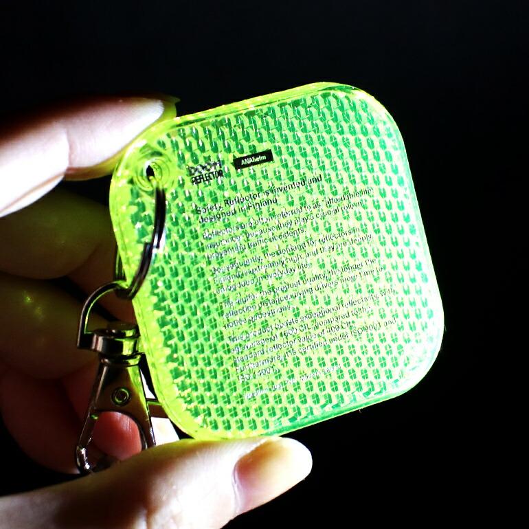 キーホルダー リフレクター 反射板 フィンランド 反射性能2倍 ANAHEIM アナハイム ANAheim Doom Reflector Barcode |  | 06