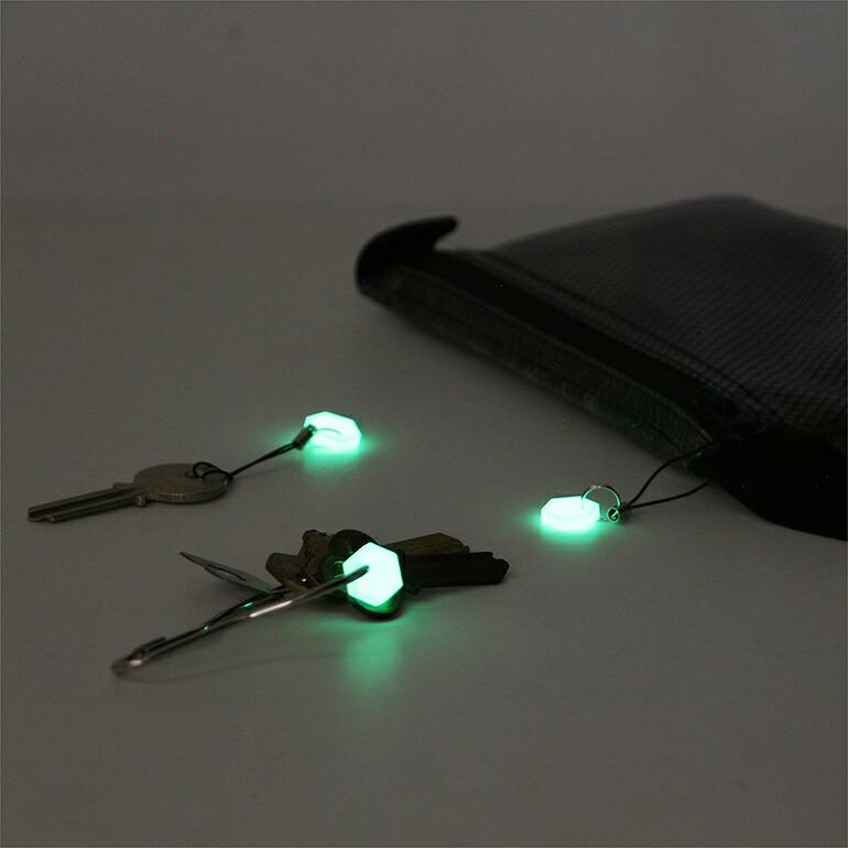 蓄光 キーホルダー 蓄光タグ ストラップ パーツ セット 夜間 通学 ディテール DETAIL UGM Mini Marker set of 5 (ミニ蓄光タグ 5点セット) | DETAIL | 04