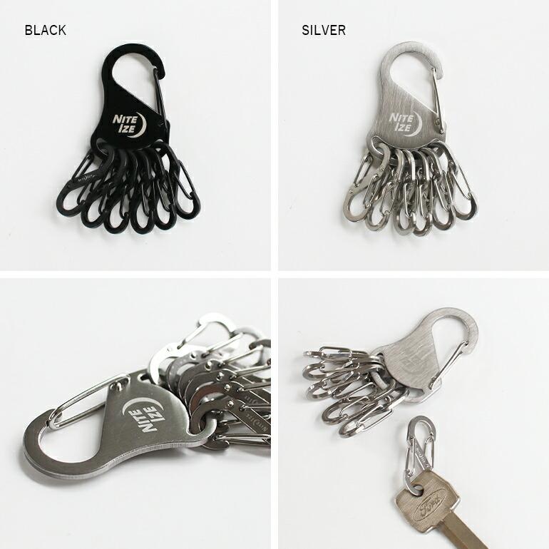 キーホルダー キーリング カラビナ NITE IZE ナイトアイズ Key Rack Stainless Steel キーラック ステンレススチール | NITE IZE | 03