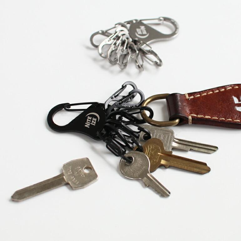 キーホルダー キーリング カラビナ NITE IZE ナイトアイズ Key Rack Stainless Steel キーラック ステンレススチール | NITE IZE | 05