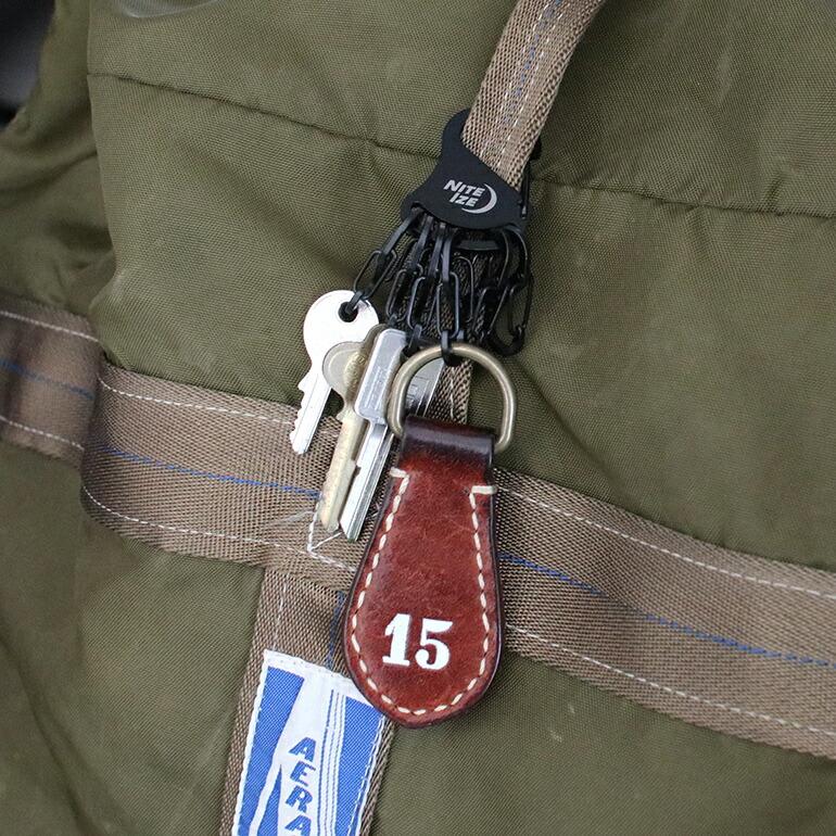 キーホルダー キーリング カラビナ NITE IZE ナイトアイズ Key Rack Stainless Steel キーラック ステンレススチール | NITE IZE | 06