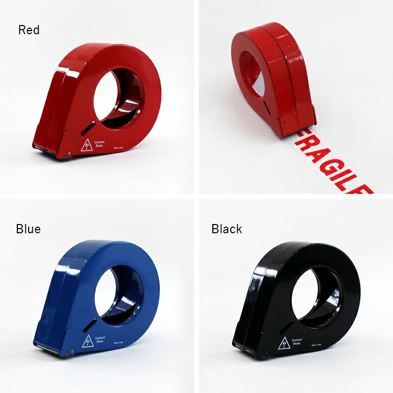 テープカッター テープディスペンサー 梱包用 おしゃれ スチール製 イタリア DETAIL ディテール Hand Tape Dispenser D1/50mm | DETAIL | 10