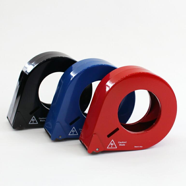 テープカッター テープディスペンサー 梱包用 おしゃれ スチール製 イタリア DETAIL ディテール Hand Tape Dispenser D1/50mm | DETAIL | 01