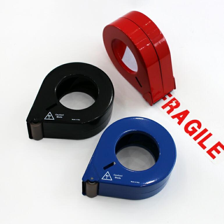 テープカッター テープディスペンサー 梱包用 おしゃれ スチール製 イタリア DETAIL ディテール Hand Tape Dispenser D1/50mm | DETAIL | 02