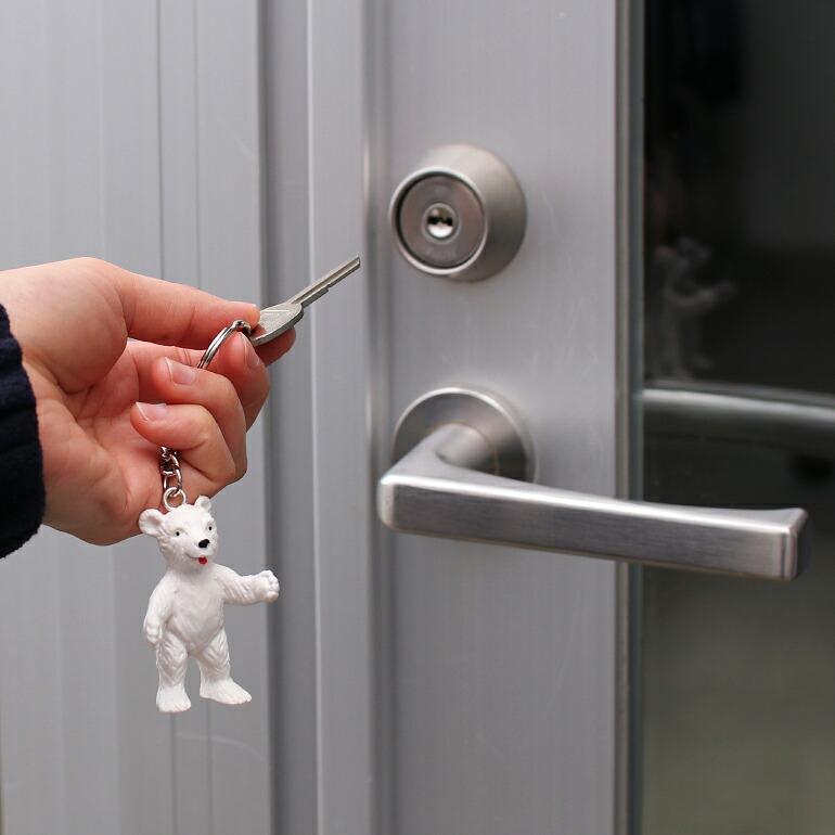 キーホルダー  ネコ 犬 シロクマ ペンギン ブタ ドイツ ハンドペイント インポート HERE ヒア Alfred Fischer Keyring | ブランド登録なし | 17