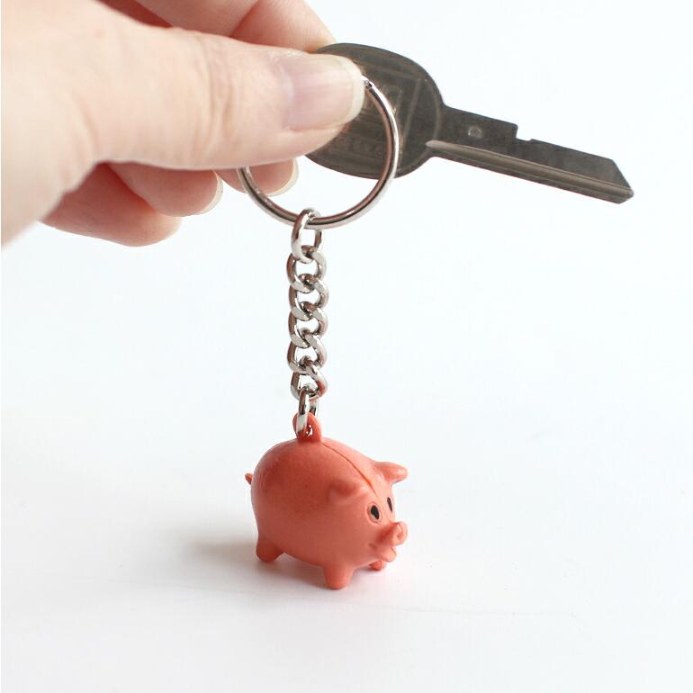キーホルダー  ネコ 犬 シロクマ ペンギン ブタ ドイツ ハンドペイント インポート HERE ヒア Alfred Fischer Keyring | ブランド登録なし | 13