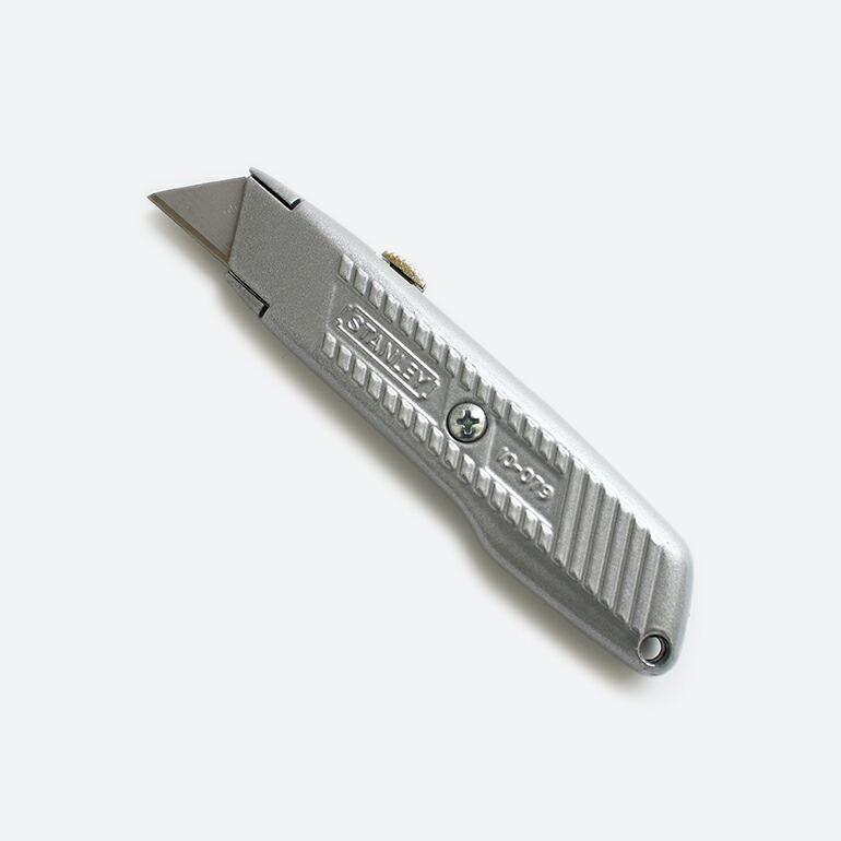 カッター アメリカ 替刃付き おしゃれ USA シルバー STANLEY スタンレー CUTTER SILVER | STANLEY