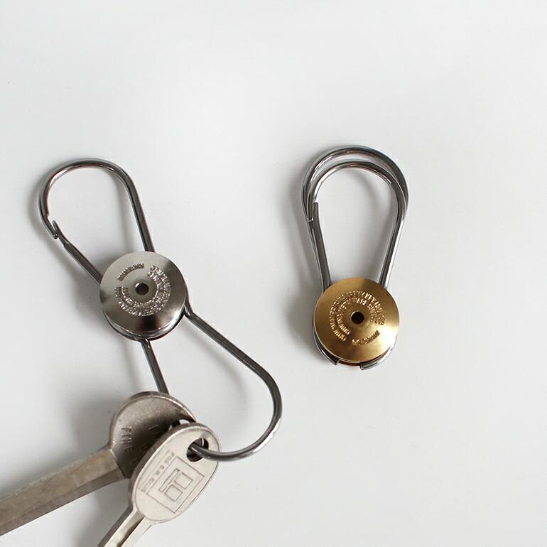 キーホルダー キーリング カラビナ 真鍮 ギフト CANDY DESIGN&WORKS キャンディデザイン&ワークス Maverick Revolving Keyring | CANDY DESIGN&WORKS