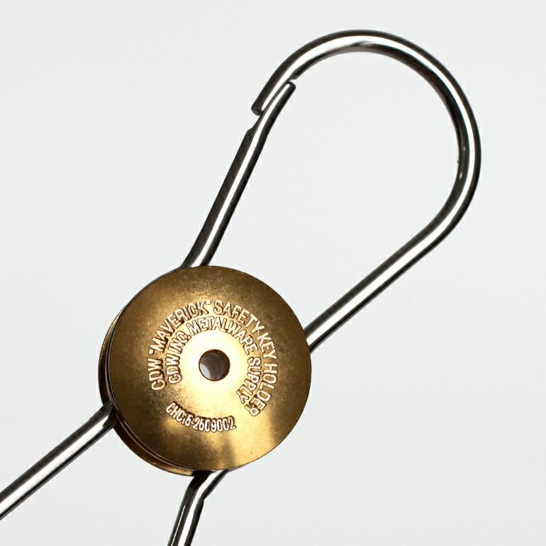 キーホルダー キーリング カラビナ 真鍮 ギフト CANDY DESIGN&WORKS キャンディデザイン&ワークス Maverick Revolving Keyring | CANDY DESIGN&WORKS | 02
