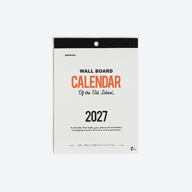 カレンダー 2027年 月曜始まり 壁掛け A5 シンプル おしゃれ HIGHTIDE ハイタイド カレンダー penco ペンコ O/S | ブランド登録なし