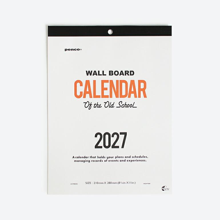 カレンダー 2027年 月曜始まり 壁掛け A4 シンプル おしゃれ HIGHTIDE ハイタイド penco ペンコ O/S | ブランド登録なし