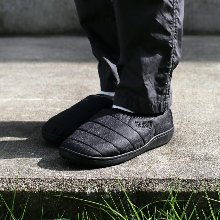 コンフォートシューズ SUBU スブ 2025年モデル 秋冬  暖かい アウトドア 多層クッション 撥水 起毛 リラックス 収納袋 VAMP F-LINE(全4色) | SUBU | 15