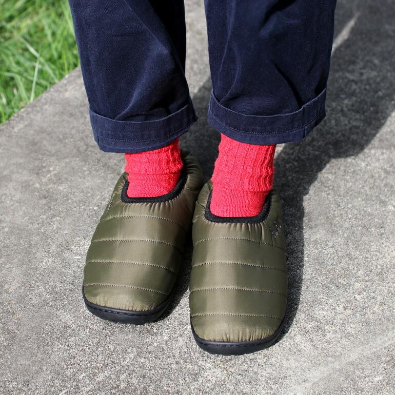 コンフォートシューズ SUBU スブ 2025年モデル 秋冬  暖かい アウトドア 多層クッション 撥水 起毛 リラックス 収納袋 VAMP F-LINE(全4色) | SUBU | 17