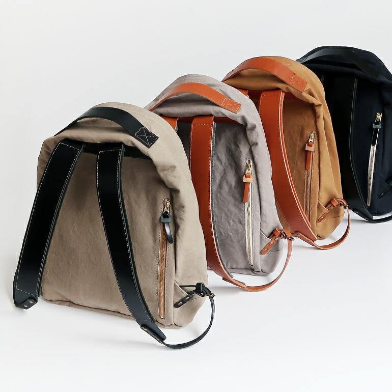 リュック シンプル ユニセックス バックパック 革 レザー キャンバス Suolo スオーロ WOODPACK | SUOLO | 07