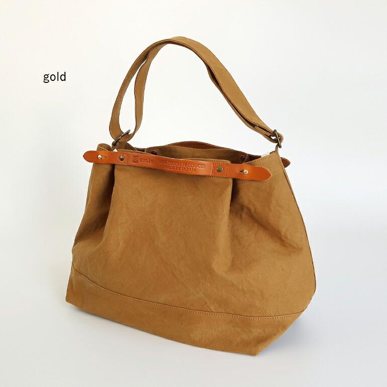 ショルダーバッグ トートバッグ 大きめ 収納 ユニセックス 革 レザー キャンバス Suolo スオーロ CROP middle | SUOLO | 07