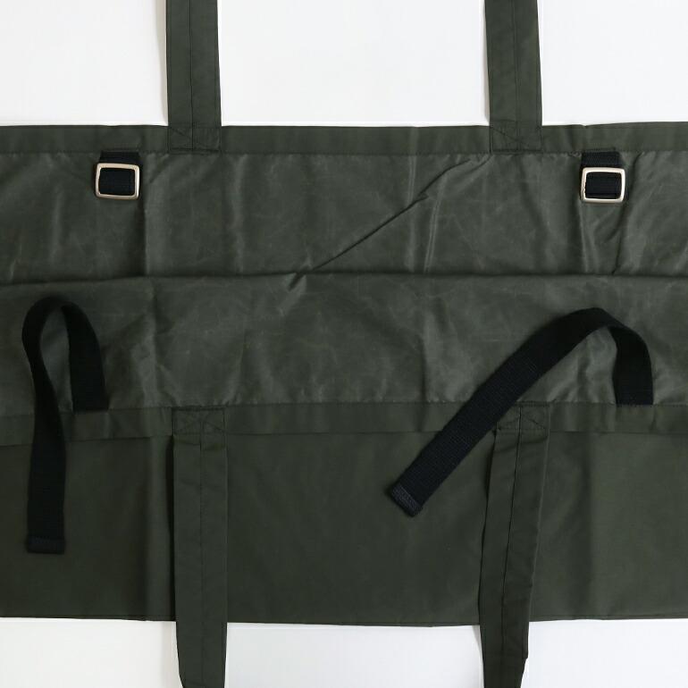 トートバッグ 大容量 ナイロン マチあり オリーブ 横長 アウトドア 買い物 VOIRY ヴォイリー CARRY BAG NYLON OLIVE | ブランド登録なし | 04