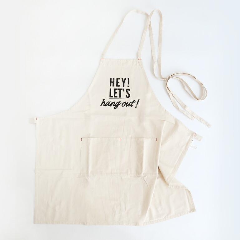 エプロン おしゃれ ユニセックス コットン VOIRY ヴォイリー BASIC APRON-A HEY! | ブランド登録なし | 01