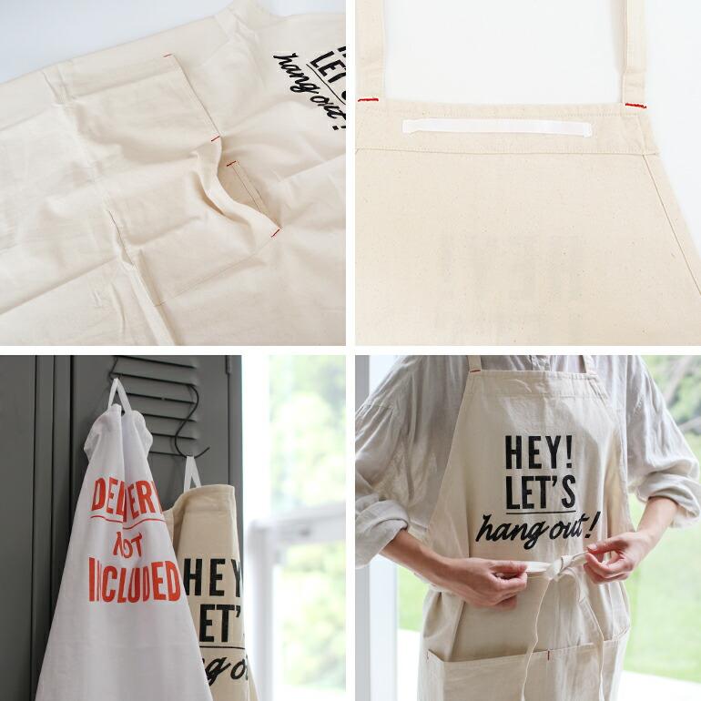 エプロン おしゃれ ユニセックス コットン VOIRY ヴォイリー BASIC APRON-A HEY! | ブランド登録なし | 05