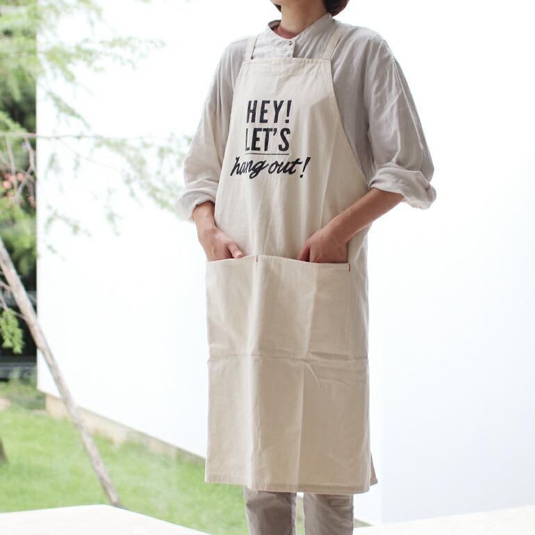 エプロン おしゃれ ユニセックス コットン VOIRY ヴォイリー BASIC APRON-A HEY! | ブランド登録なし | 06