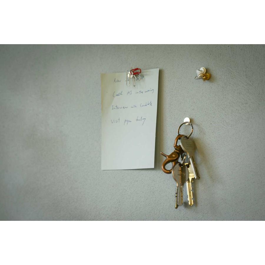 マグネット収納 100percent MAGNET TACK 3pcs 画鋲 ネオジム磁石 浮かせて収納 収納アイデア 100％ 100パーセント ゴールド | 100percent | 06