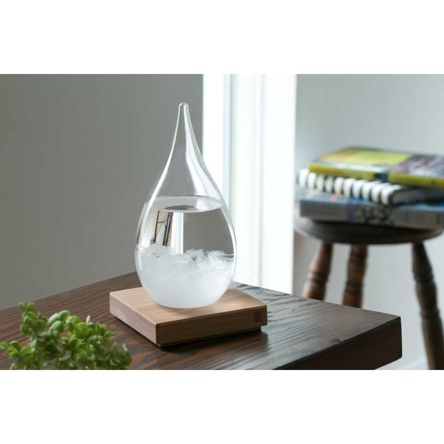 ストームグラス 100percent TEMPO DROP 天候予測器 海底二万マイル オブジェ ギフト 100％ 100パーセント クリア | 100percent | 01