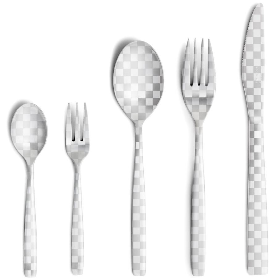 カトラリーセット DRESS 5本セット ステンレス カトラリーセット ドレス フルセット 市松 | 