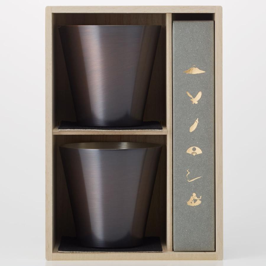 銅製カップ WDH 純銅製オールド＆スプーン 各2本セット 銅製ロックグラス 銅製オールド 銅製カップ 460ml ブラウン | 