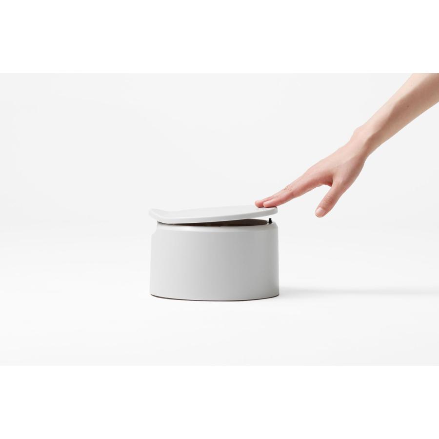ゴミ箱 ideaco イデアコ TUBELOR flat20 チューブラーフラット20 ミニ 小さめ おしゃれ 蓋付き フタ付き ダストボックス ごみ箱 正規品 ホワイト |  | 08