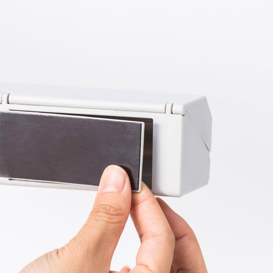 ラップケース ideaco イデアコ マグネット付きラップホルダー 30cm用 ラップカバー ラップホルダー wrap holder r30 ブラック |  | 06