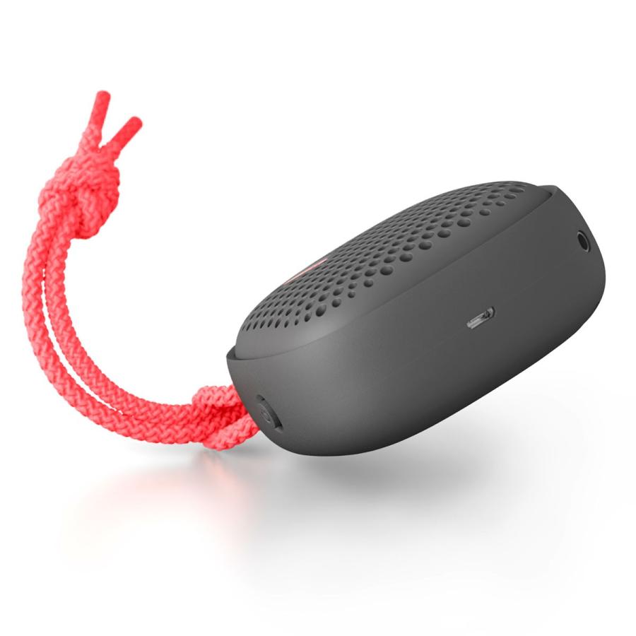 ポータブルスピーカー NudeAudio ムーブ S ワイヤード ポータブルスピーカー Move S Wired チャコール/コーラル | NUDE | 04