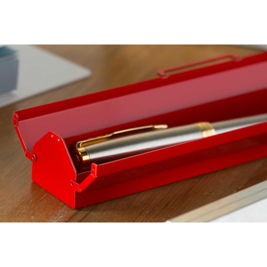 ペンケース 100percent BENDIN 金属製 工具箱 スリム コンパクト  100％ 100パーセント シルバー | 100percent | 05