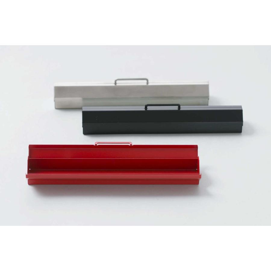 ペンケース 100percent BENDIN 金属製 工具箱 スリム コンパクト  100％ 100パーセント レッド | 100percent | 01