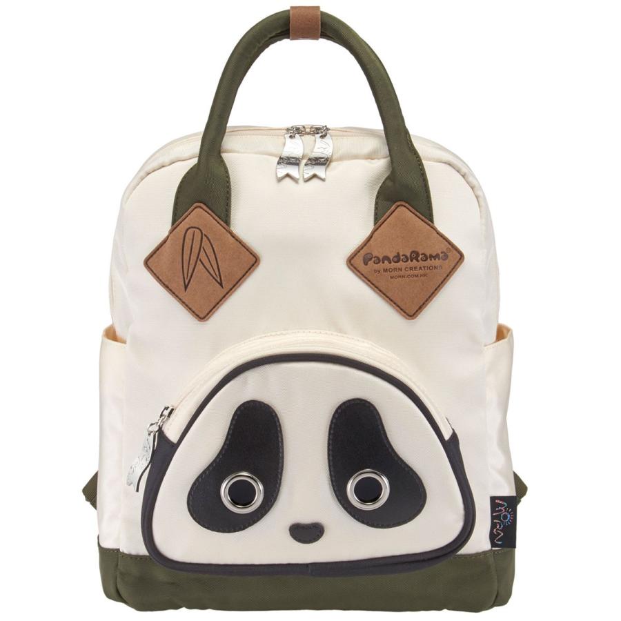 2WAY バックパック MORN CREATIONS スクールバッグ パンダ M リュック モーンクリエイションズパンダ Mサイズ ホワイト | 