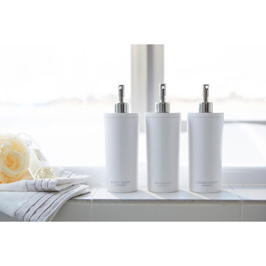 ソープディスペンサー 正規品 TOWER タワー 2wayディスペンサー ラウンド 山崎実業 コンディショナー ホワイト |  | 02