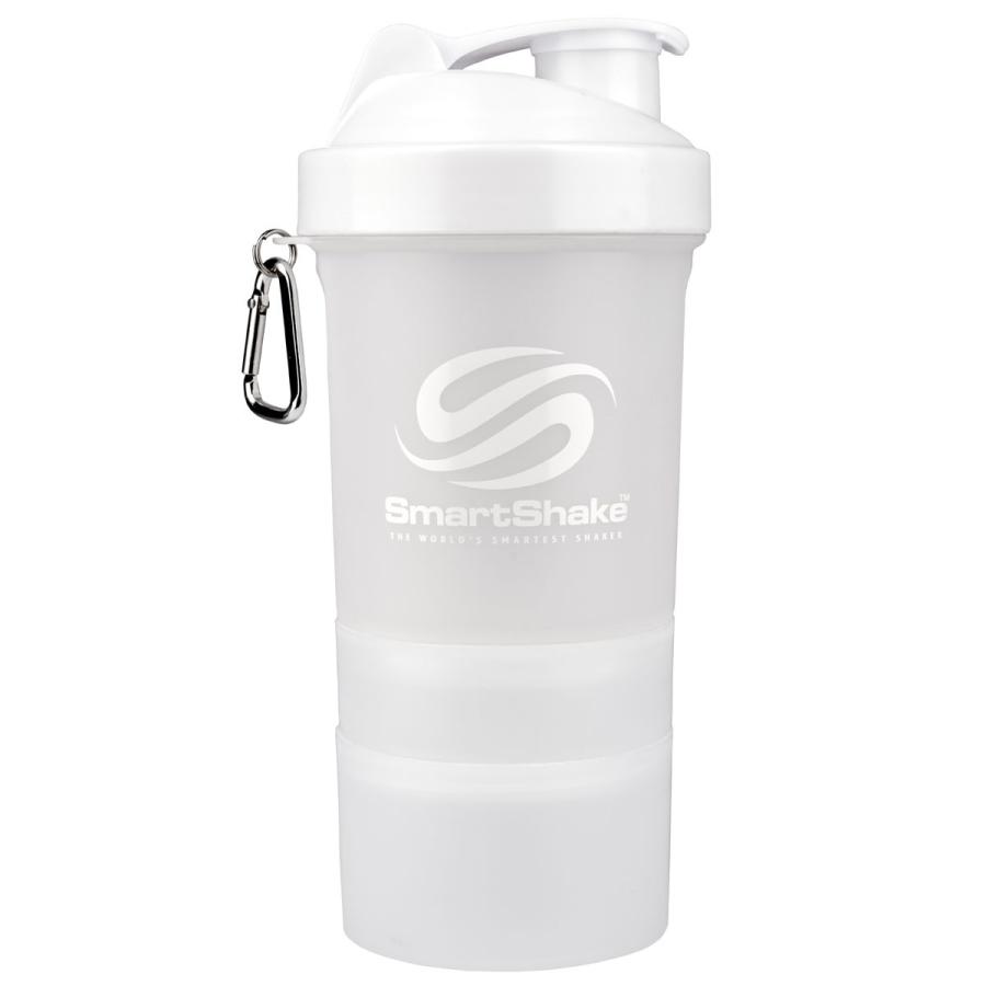 プロテインシェイカー SmartShake Original 600ml シェーカーボトル プロテインシェーカー スマートシェイク ホワイト