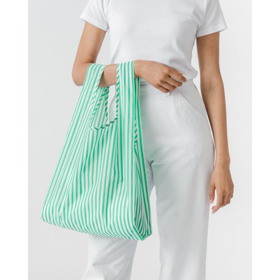 エコバッグ BAGGU 正規品 STANDARD BAGGU 折りたたみ ショッピングバッグ バグゥ スタンダード バグゥ ミントxホワイト |  | 03