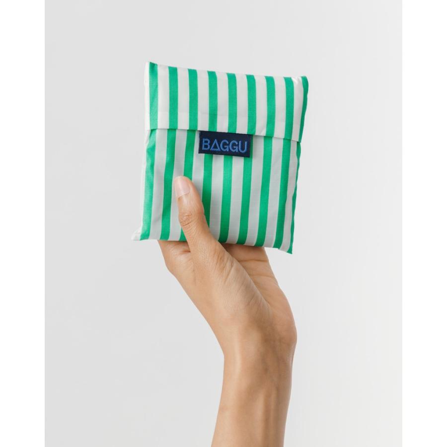 エコバッグ BAGGU 正規品 STANDARD BAGGU 折りたたみ ショッピングバッグ バグゥ スタンダード バグゥ ミントxホワイト |  | 04