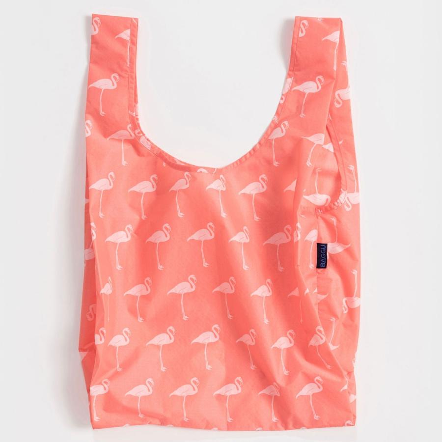 エコバッグ BAGGU 正規品 STANDARD BAGGU 折りたたみ ショッピングバッグ バグゥ スタンダード バグゥ フラミンゴ | 