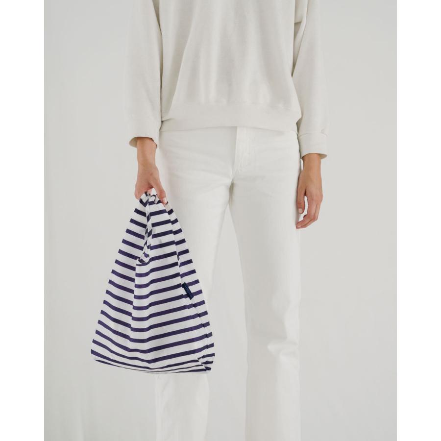 エコバッグ BAGGU 正規品 BABY BAGGU 折りたたみ ショッピングバッグ バグゥ ベビー バグゥ ホワイトxネイビー |  | 02
