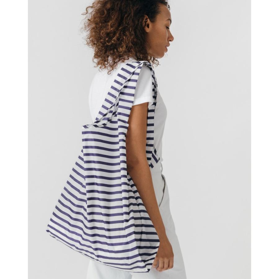 エコバッグ BAGGU 正規品 BIG BAGGU 収納ポーチ 大きめ 折りたたみ ショッピングバッグ バグゥ ビッグバグゥ ホワイトxネイビー |  | 02