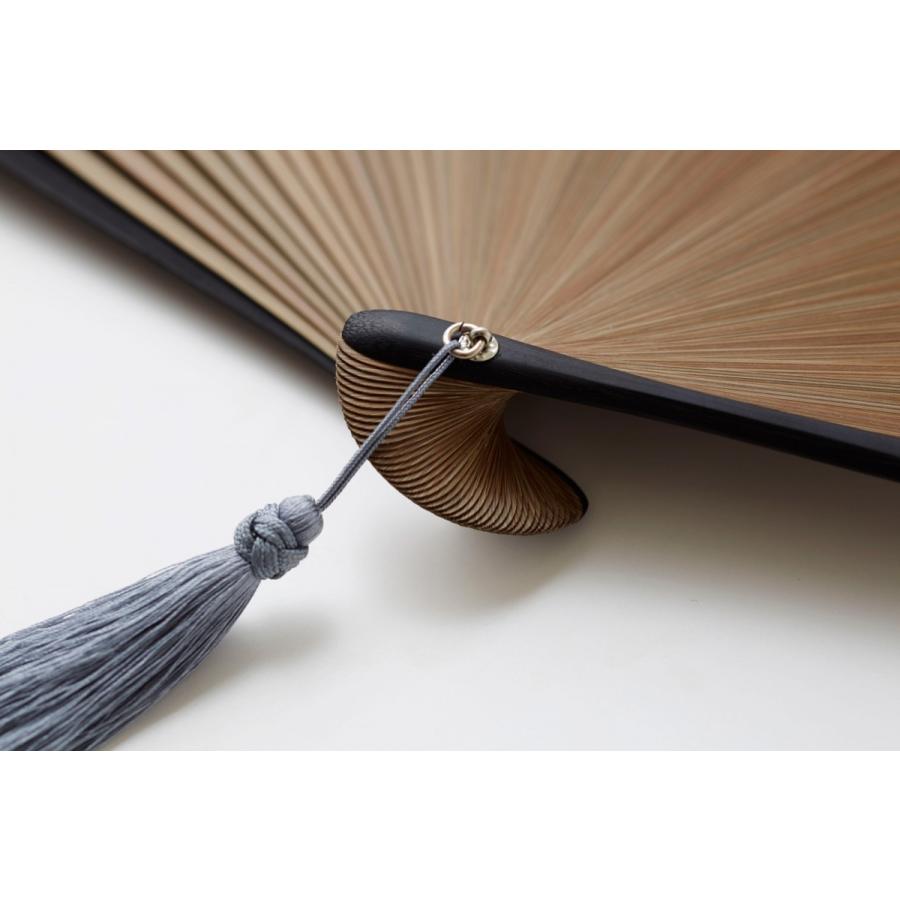 扇子 WDH 京扇子 せんす 男性用 女性用 男女兼用 扇子袋セット 黒 |  | 04