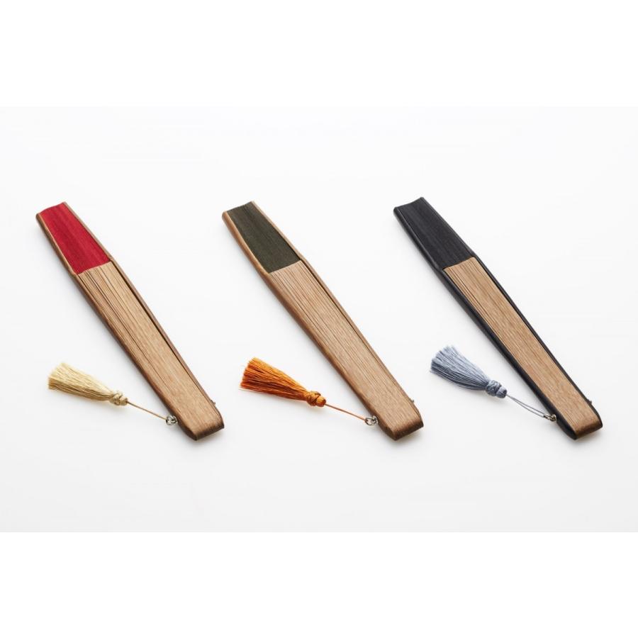 扇子 WDH 京扇子 せんす 男性用 女性用 男女兼用 扇子袋セット 緑 |  | 05